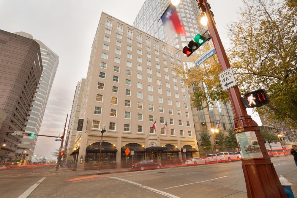 The Lancaster Hotel Houston Buitenkant foto